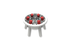 6-x-10-Swing-out, rotor fijo para centrifuga, Inslabco